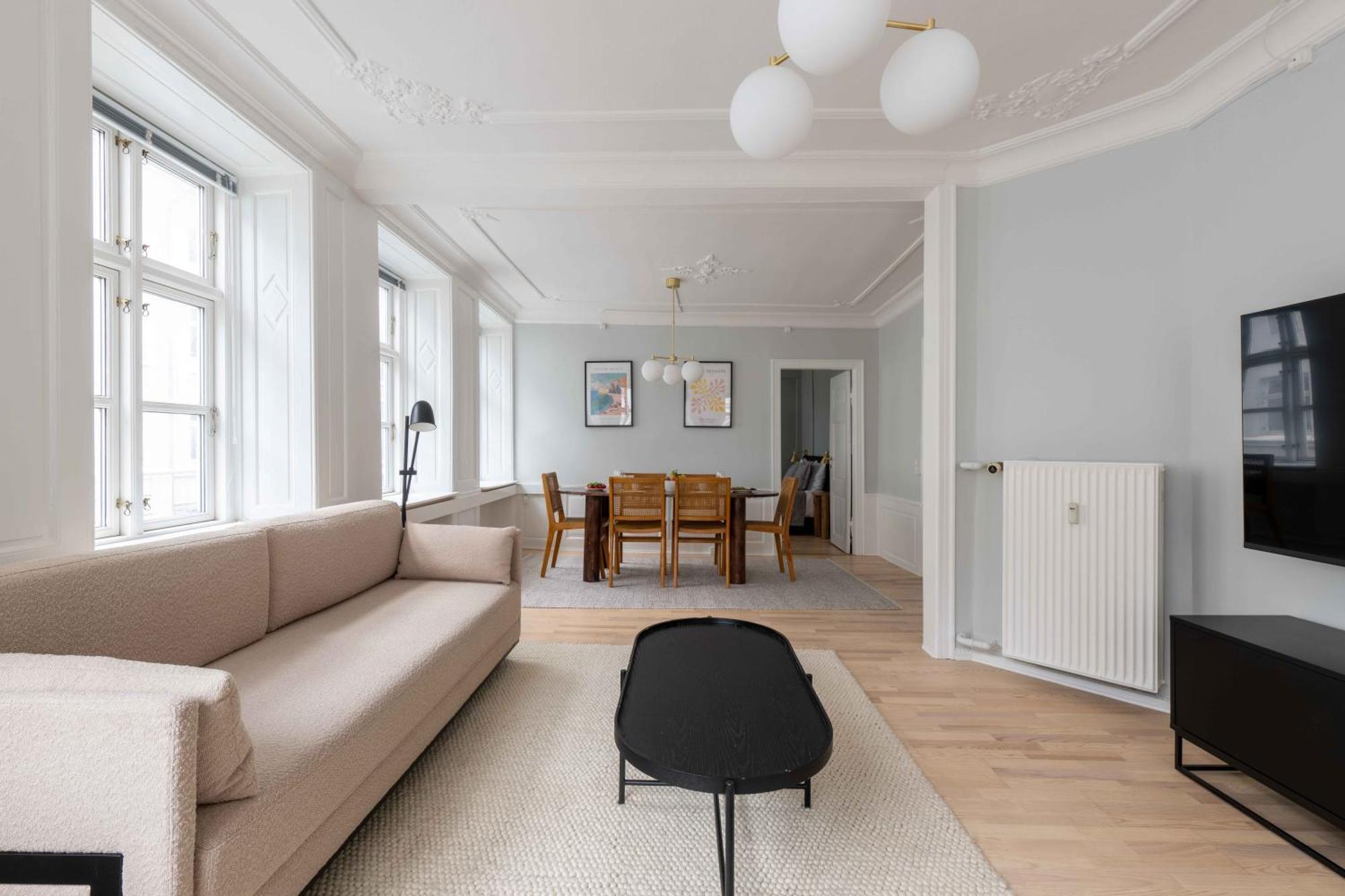 Spacious Tivoli Gardens Apartment W 3 Bedrooms Copenhaga Exterior foto